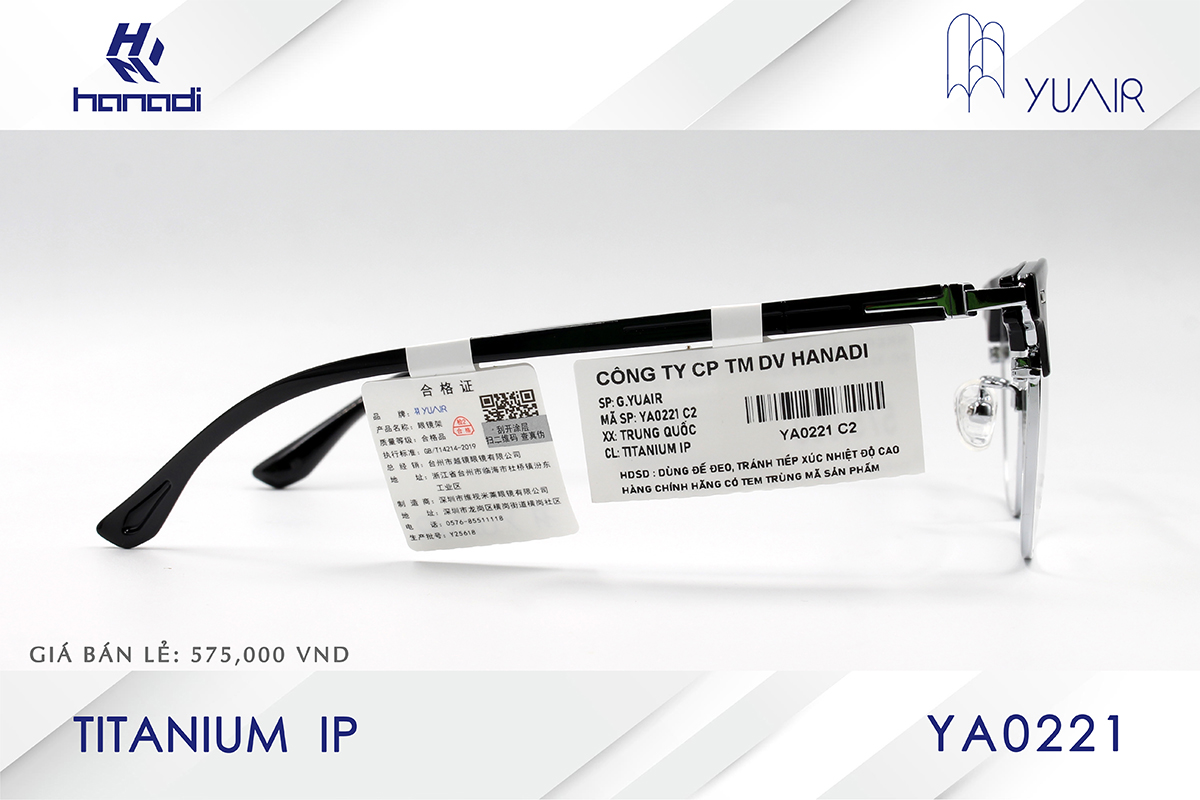 GỌNG TITANIUM YUAIR YA0221