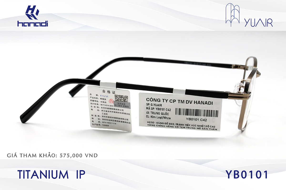 GỌNG TITANIUM YUAIR YB0101