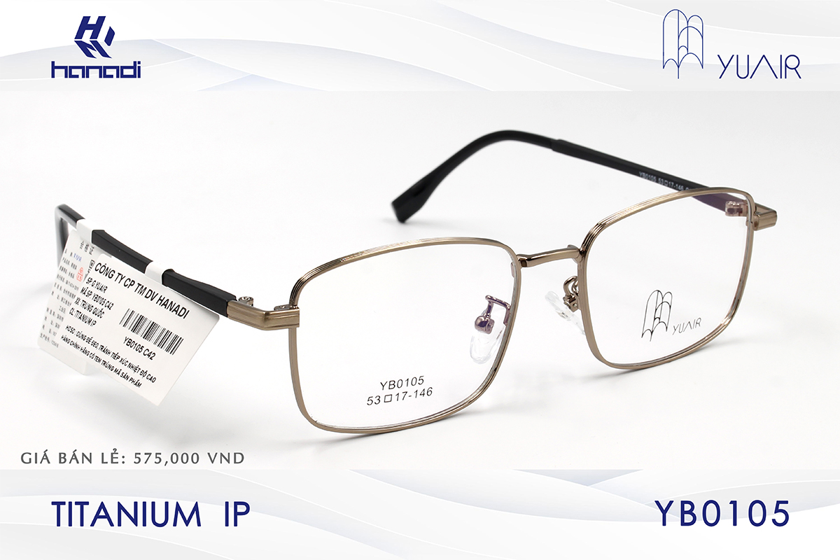 GỌNG TITANIUM YUAIR YB0105