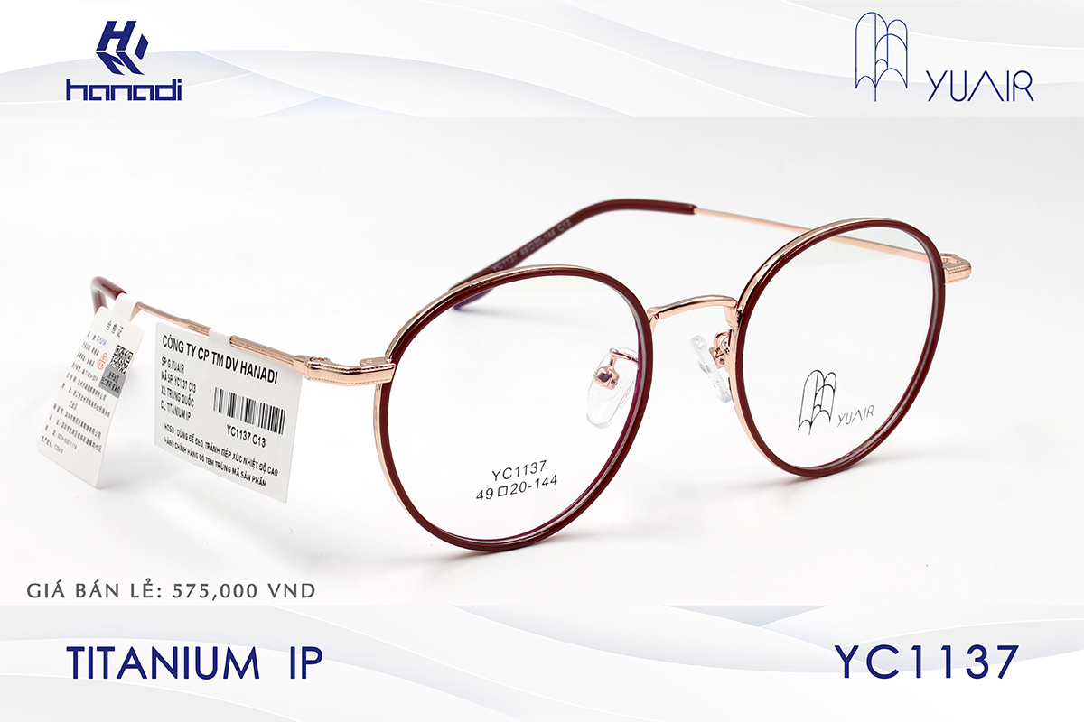 GỌNG TITANIUM YUAIR YC1137