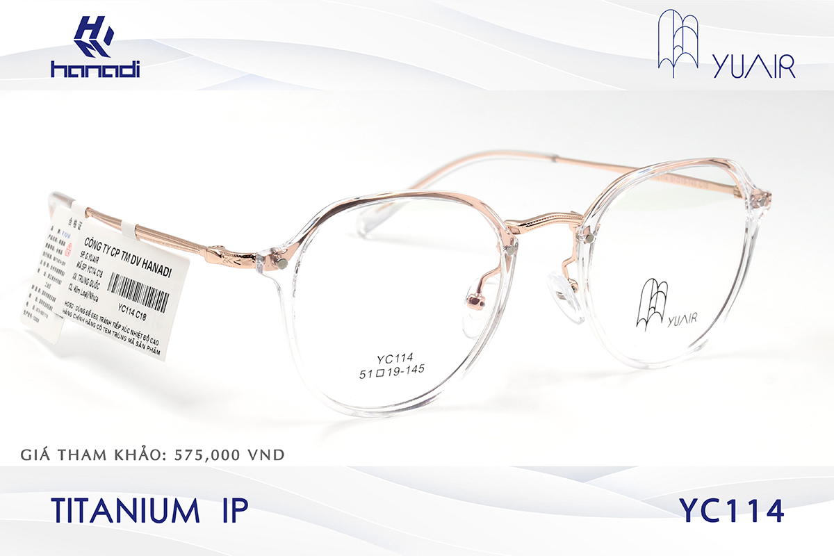 GỌNG TITANIUM YUAIR YC114