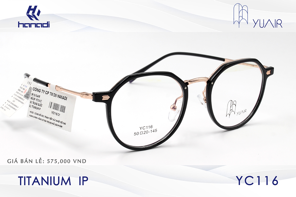 GỌNG TITANIUM YUAIR YC116