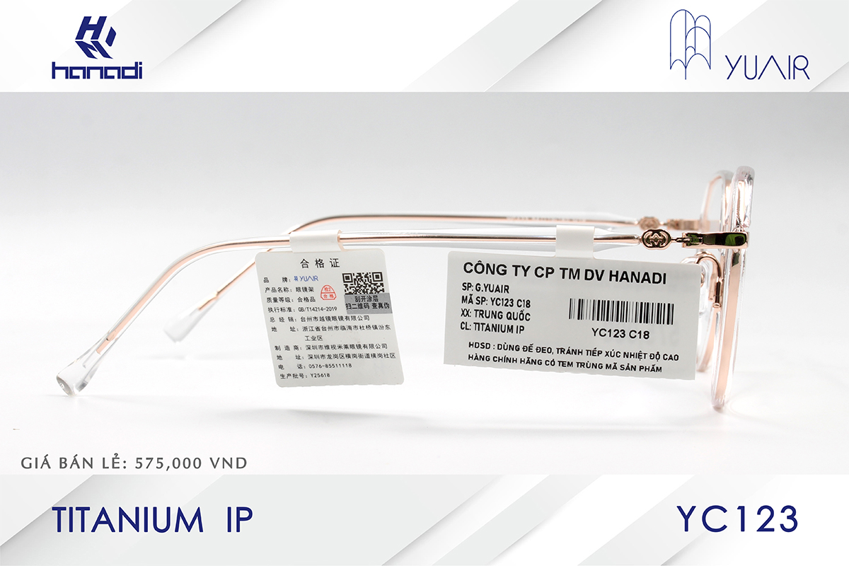 GỌNG TITANIUM YUAIR YC123
