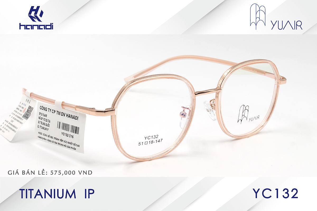 GỌNG TITANIUM YUAIR YC132