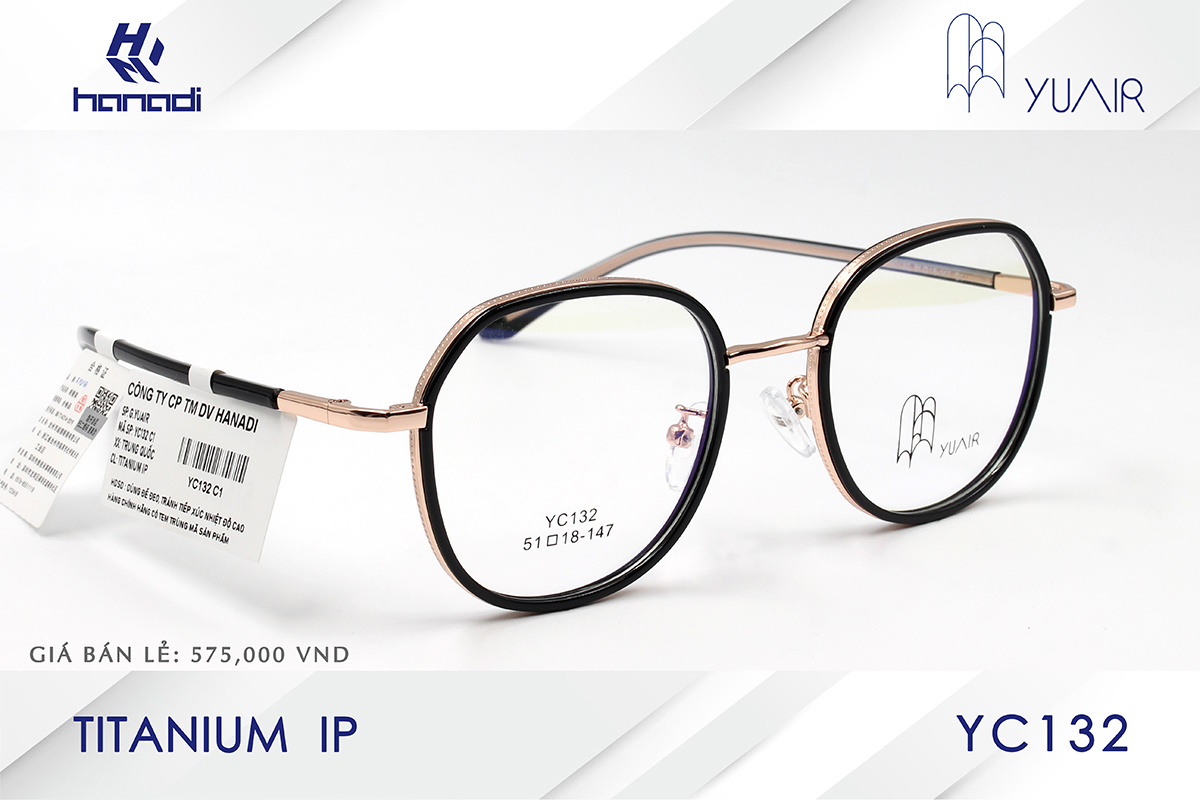 GỌNG TITANIUM YUAIR YC132
