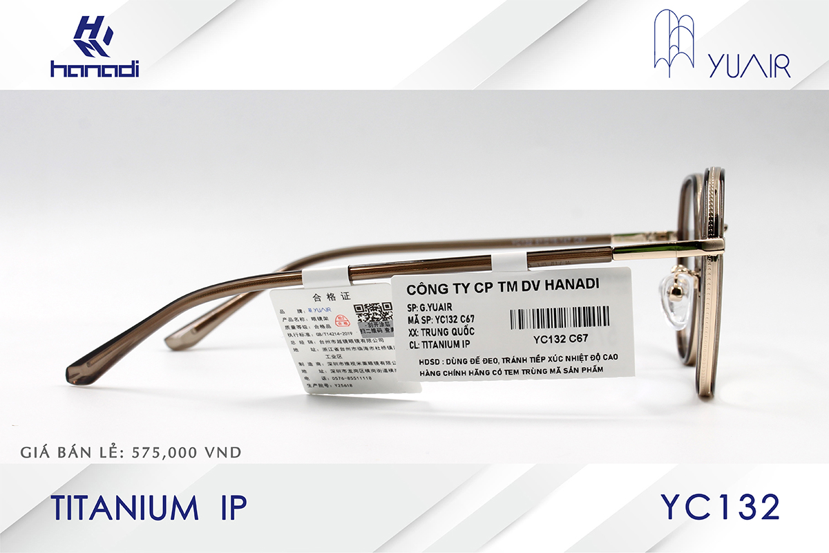 GỌNG TITANIUM YUAIR YC132
