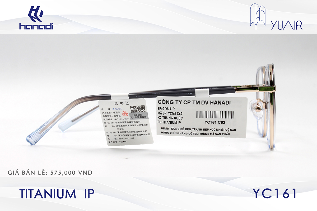 GỌNG TITANIUM YUAIR YC161