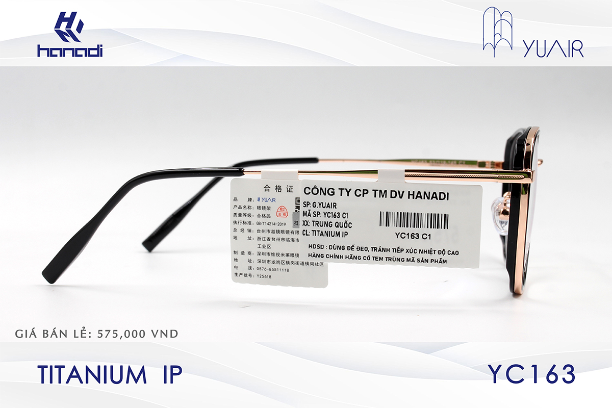 GỌNG TITANIUM YUAIR YC163