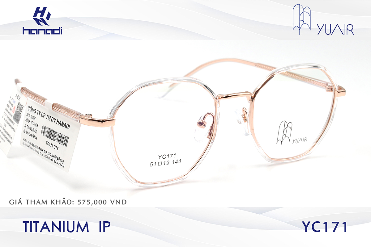 GỌNG TITANIUM YUAIR YC171