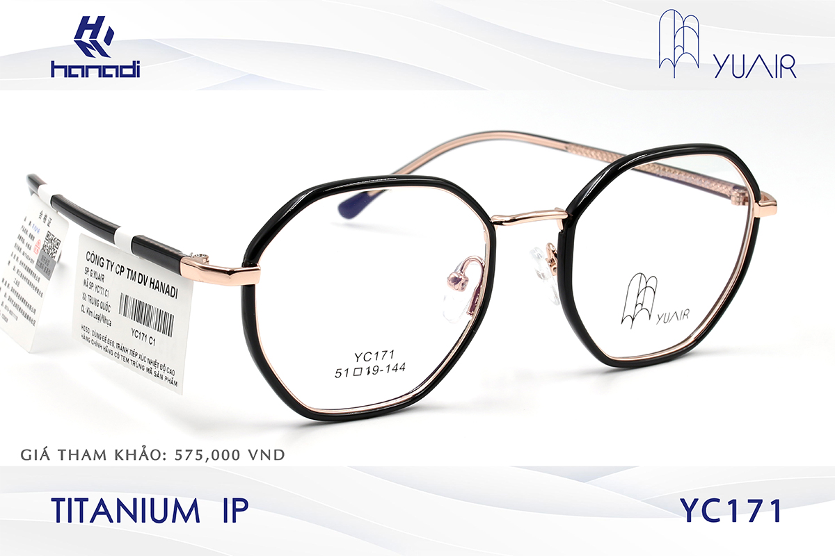 GỌNG TITANIUM YUAIR YC171