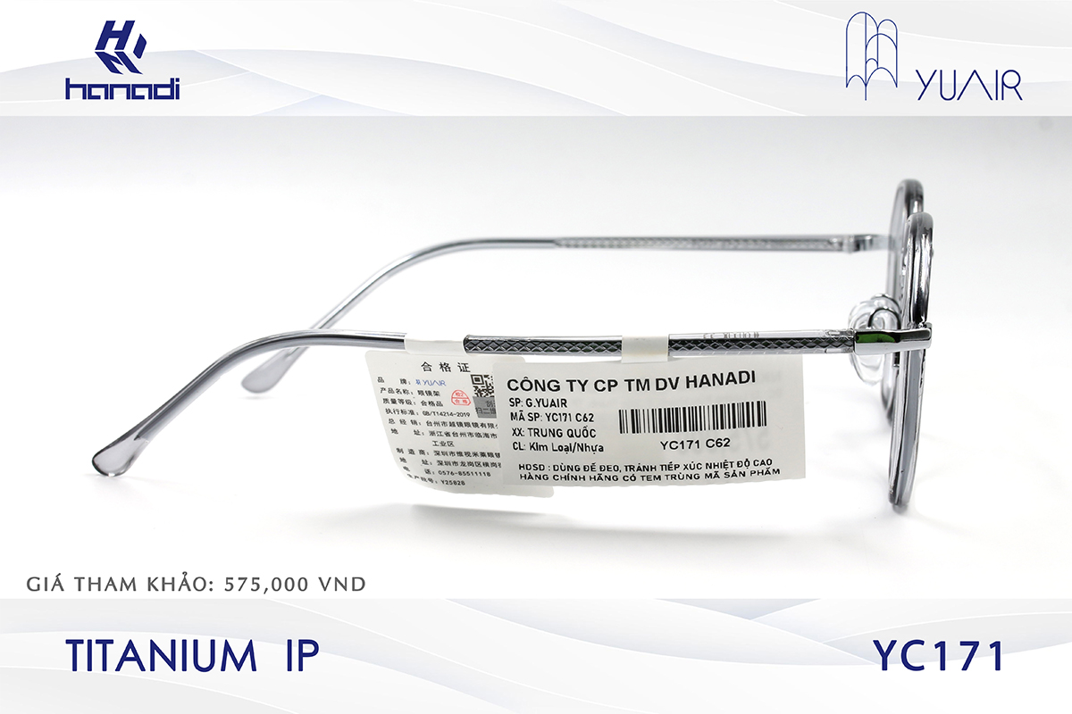 GỌNG TITANIUM YUAIR YC171