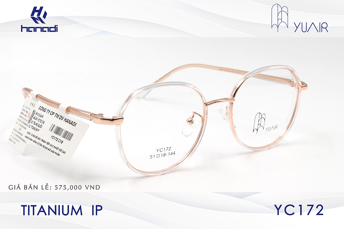 GỌNG TITANIUM YUAIR YC172