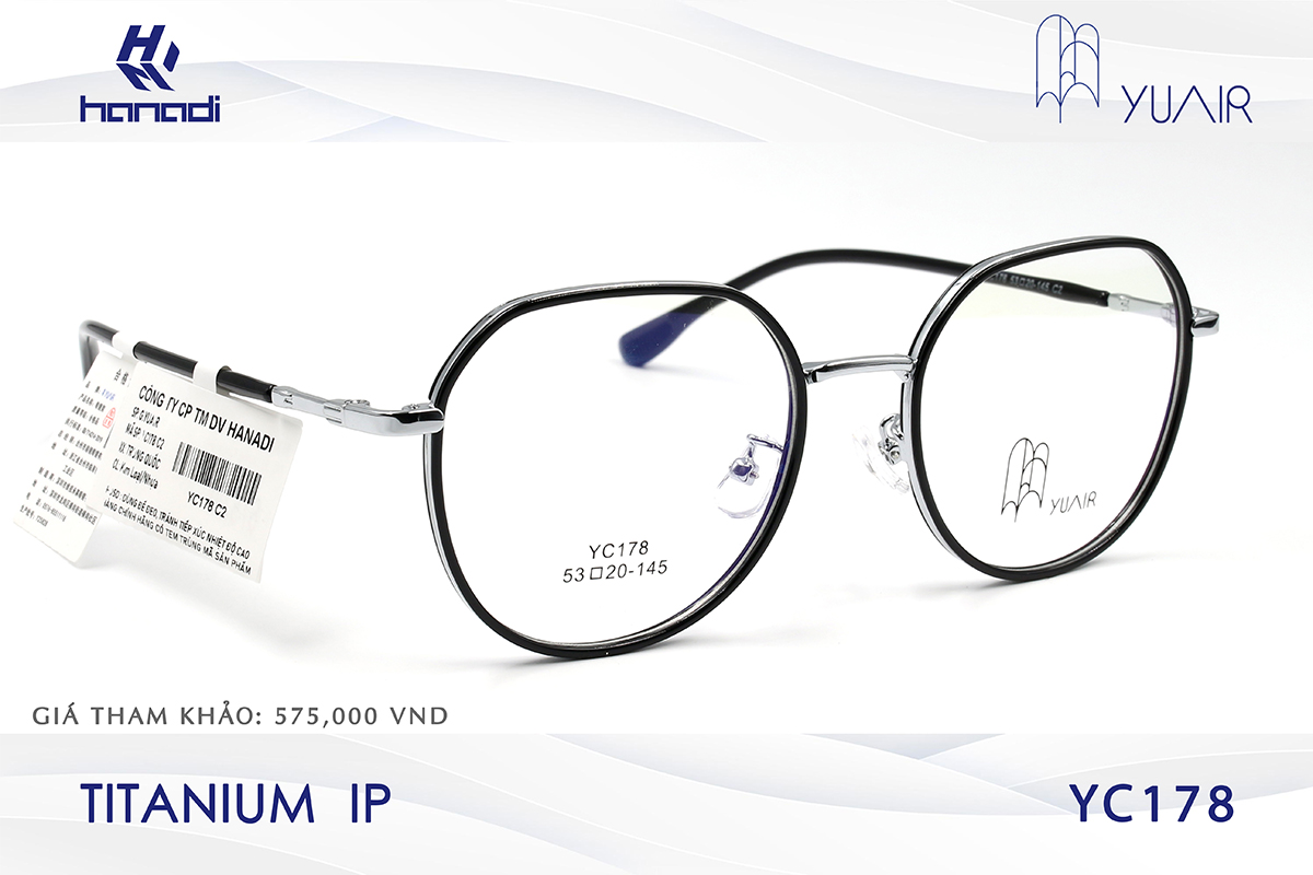 GỌNG TITANIUM YUAIR YC178