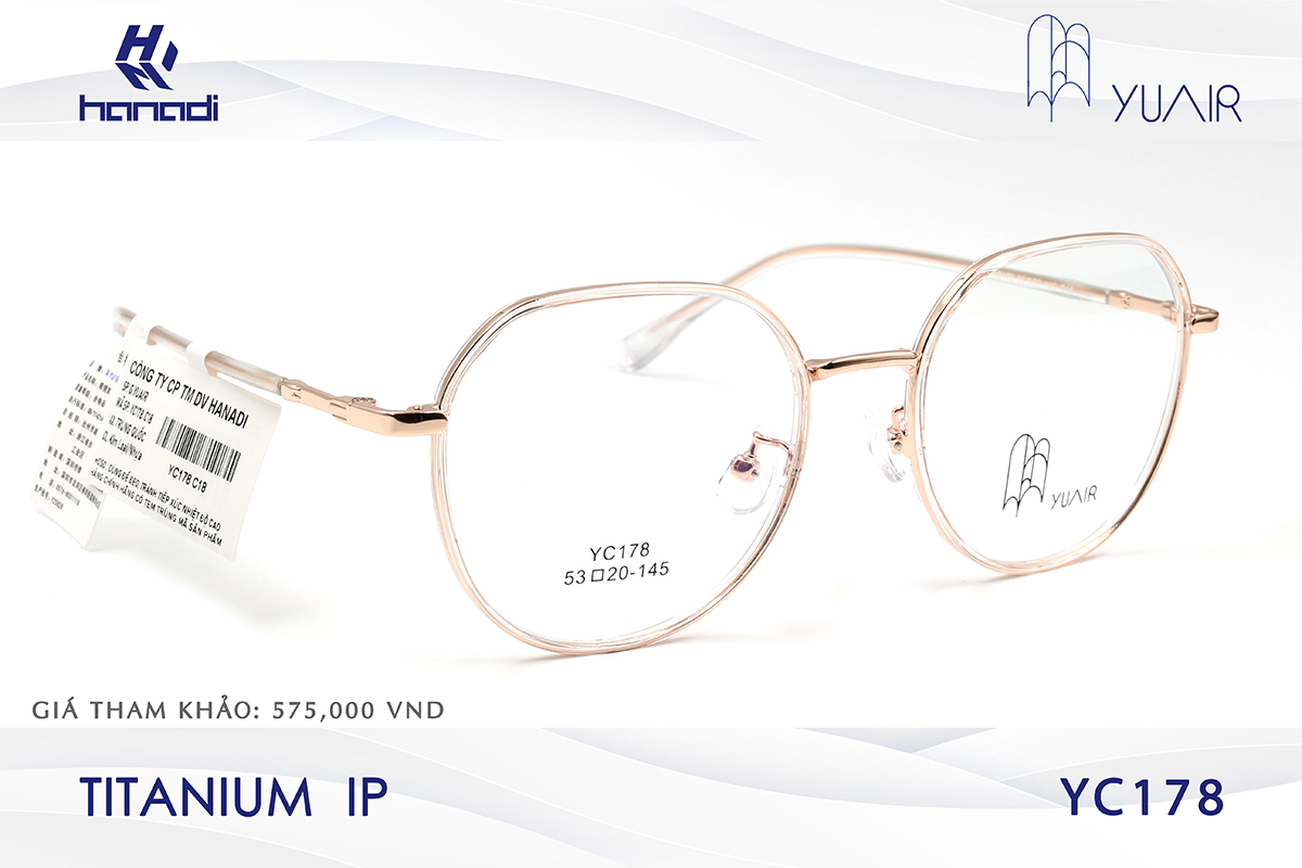 GỌNG TITANIUM YUAIR YC178