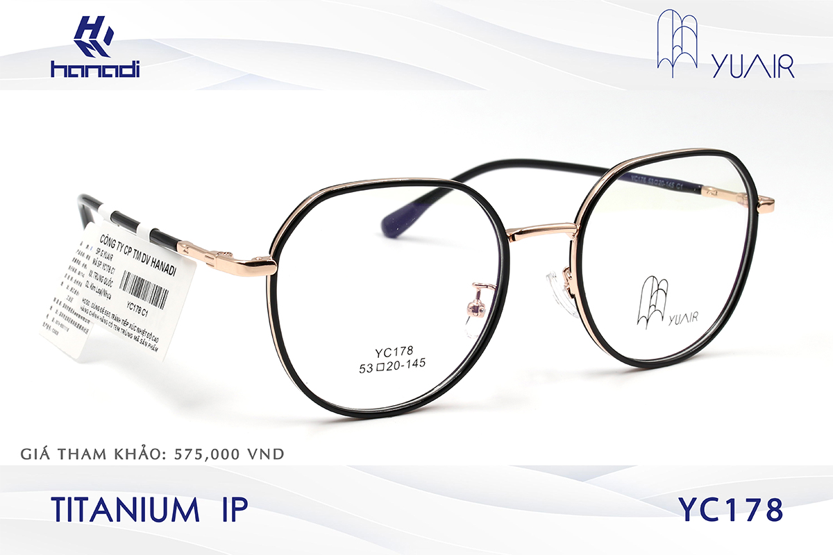 GỌNG TITANIUM YUAIR YC178