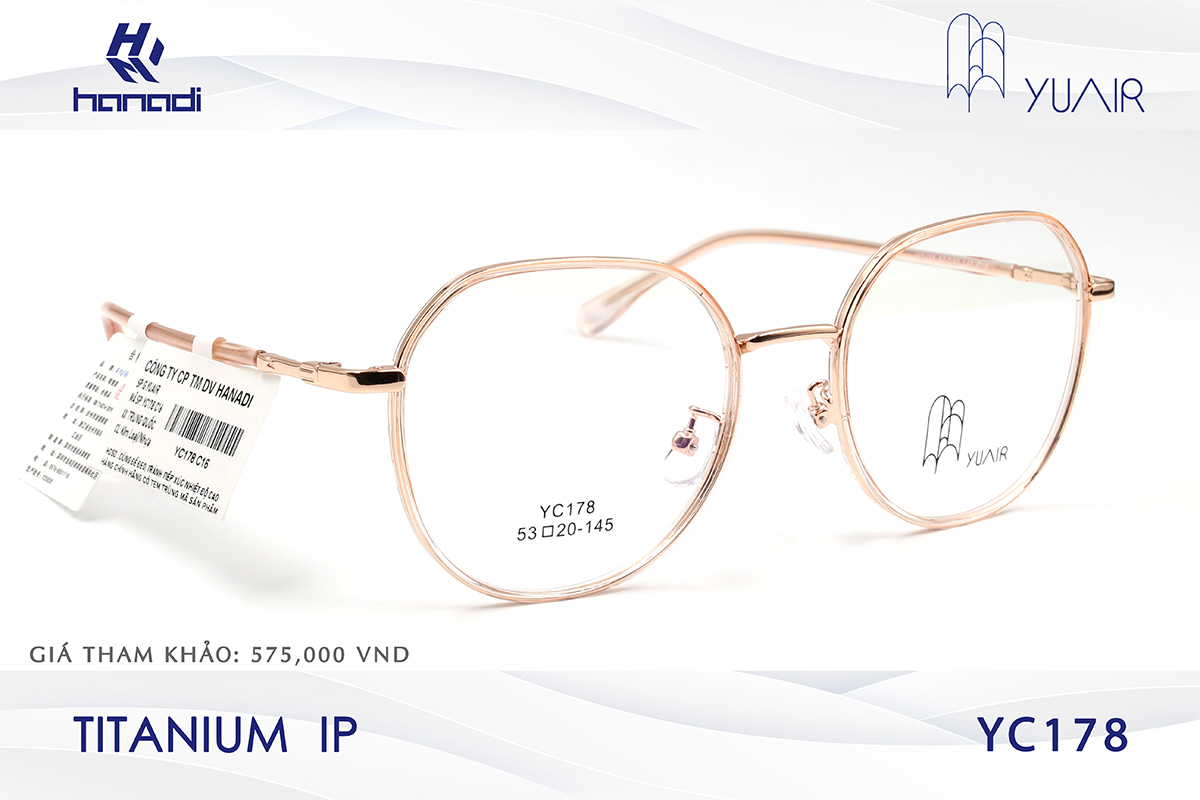 GỌNG TITANIUM YUAIR YC178