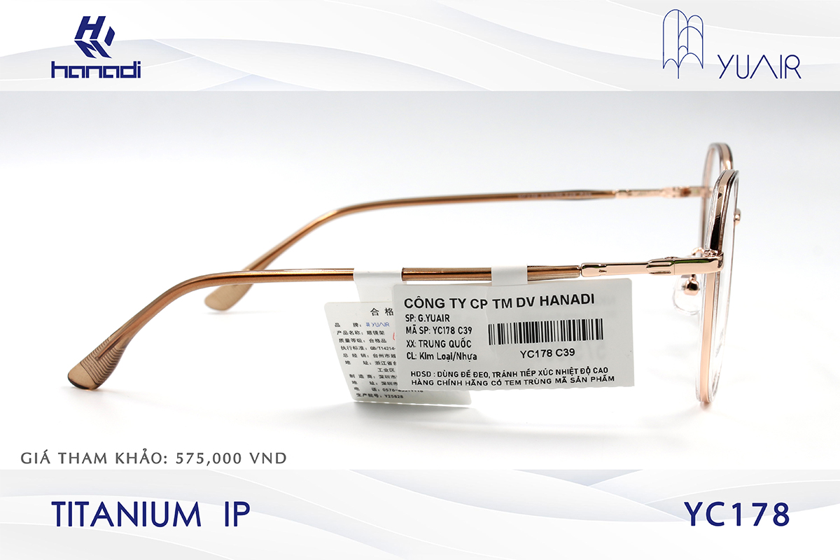 GỌNG TITANIUM YUAIR YC178