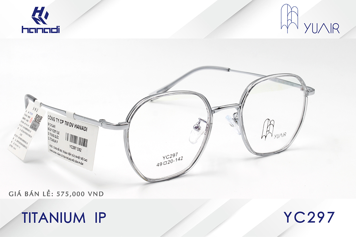 GỌNG TITANIUM YUAIR YC297