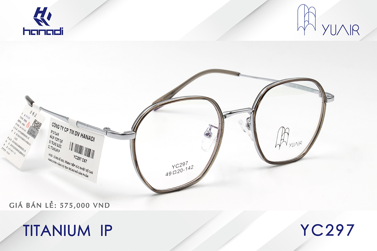 GỌNG TITANIUM YUAIR YC297