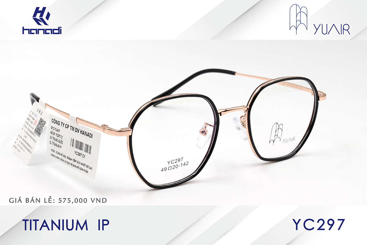 GỌNG TITANIUM YUAIR YC297