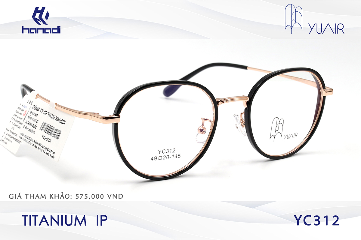 GỌNG TITANIUM YUAIR YC312
