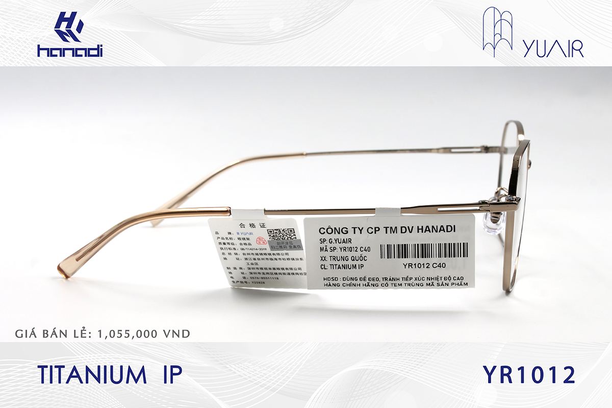 GỌNG TITANIUM YUAIR YR1012