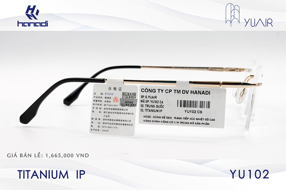 GỌNG TITANIUM YUAIR YU102