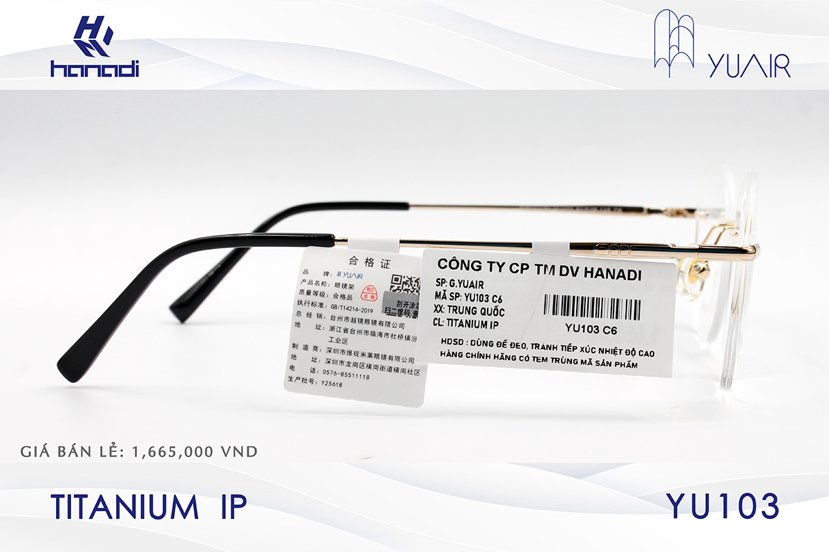 GỌNG TITANIUM YUAIR YU103