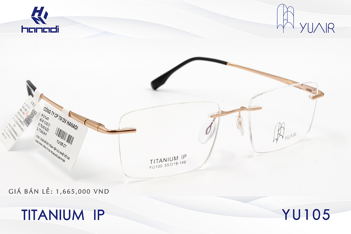 GỌNG TITANIUM YUAIR YU105
