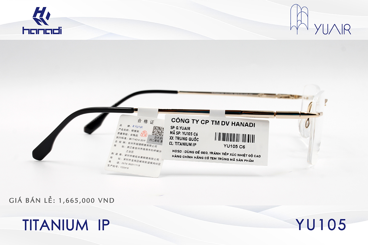GỌNG TITANIUM YUAIR YU105