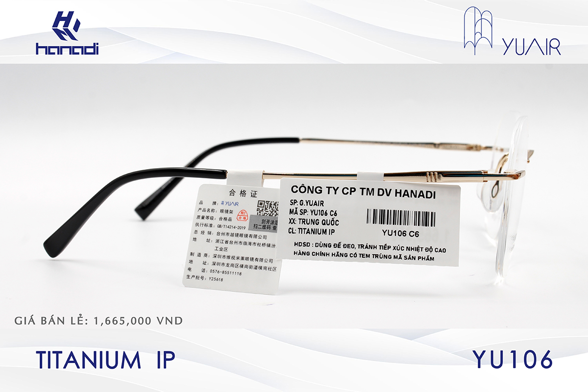 GỌNG TITANIUM YUAIR YU106