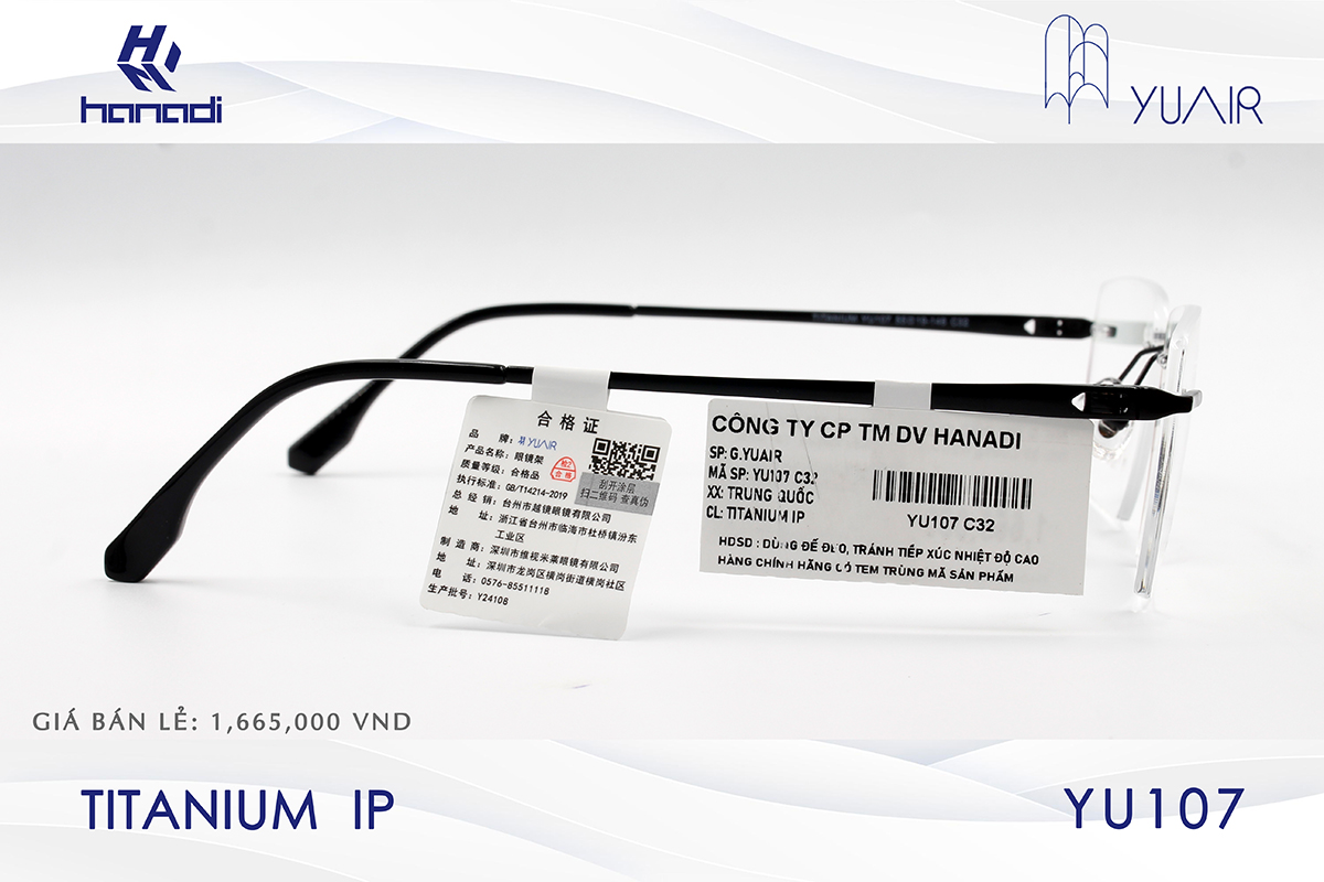 GỌNG TITANIUM YUAIR YU107