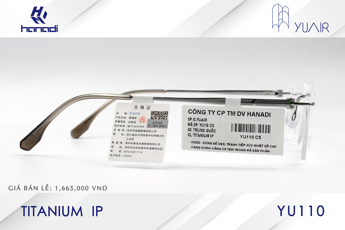 GỌNG TITANIUM YUAIR YU110