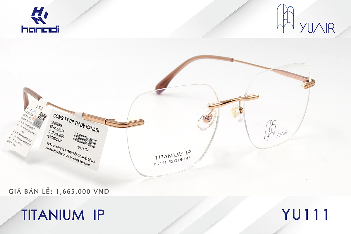 GỌNG TITANIUM YUAIR YU111