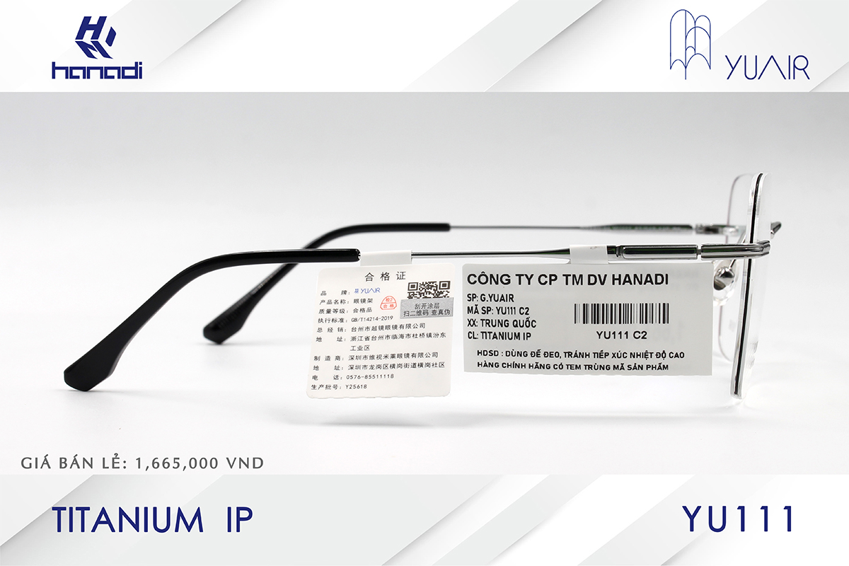 GỌNG TITANIUM YUAIR YU111